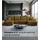 bromarkt Ecksofa NUBES Schlaffunktion Bettkasten U-Form, 372x85x184 cm, Wohnzimmer, Sofas - Couches, Wohnlandschaften, Wohnlandschaften in U-Form