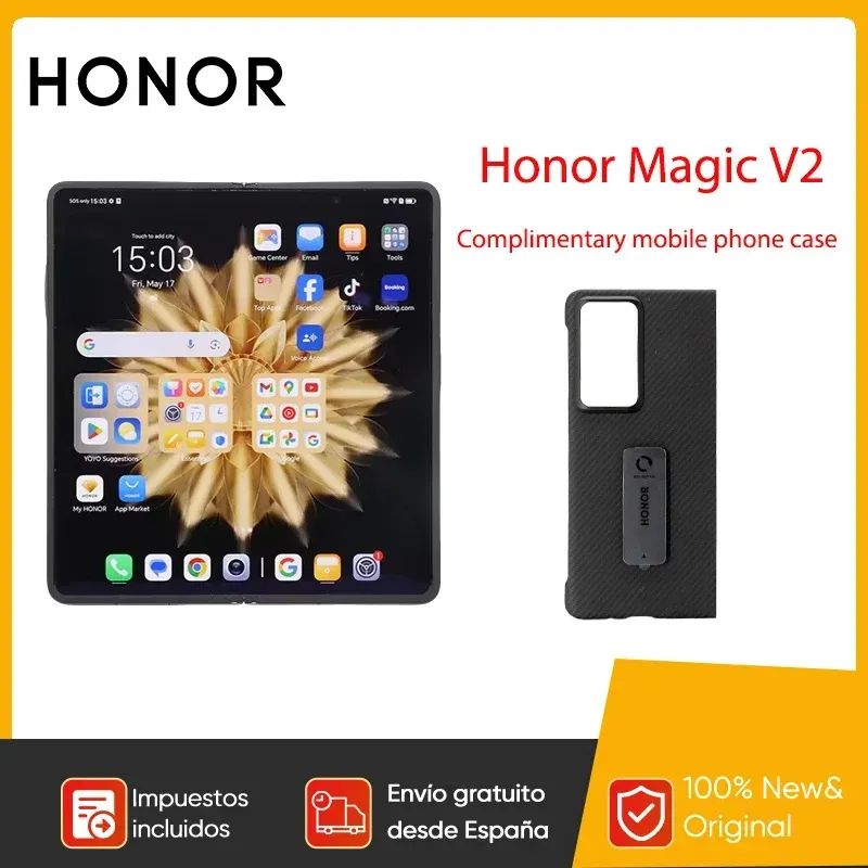 Globale Version HONOR Magie v2 5g faltbare Smartphone Snapdragon 8 Gen2 LTPO Oled Display 120Hz 50mp