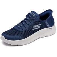 SKECHERS Go Walk Flex Navy Textile / White Trim 40