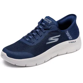 SKECHERS Go Walk Flex Navy Textile / White Trim 40