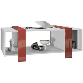 Vladon Couchtisch, Bordeaux, Holzwerkstoff, 110.5x42x56.5 cm, Wohnzimmer, Wohnzimmertische, Couchtische