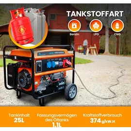 Extralink Stromgenerator Hybrid 5,5kW 3F