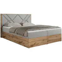 MKS Meble Boxspringbett 140x200 cm, Schlafzimmer, Betten, Boxspringbetten