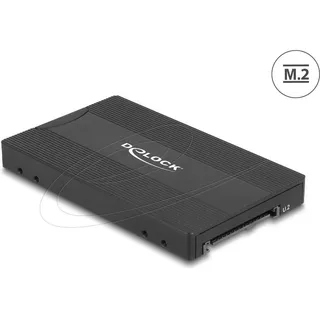 DeLock 64301 U.2 SFF-8639> M.2 Key M NVMe SSD zu oder M.2 Key B SATA werkzeuglos