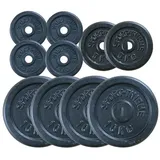 Sport-Thieme Hantelscheiben-Set ""Gusseisen""