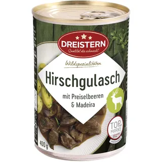 DREISTERN Hirsch Edelgulasch, 400 gramm