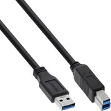 InLine Good Connections USB 3.0 Kabel 3m A-B schwarz