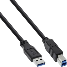 InLine Good Connections USB 3.0 Kabel 3m A-B schwarz
