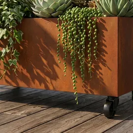 casa.pro Aaskis 190 x 120 x 38 cm Braun