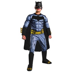 Rubie ́s Kostüm Batman Dawn of Justice, Lizenziertes Superheldenkostüm des Dunklen Ritters blau 128