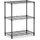 Royal Catering Steckregal Metall 60 x 35 x 77 cm schwarz