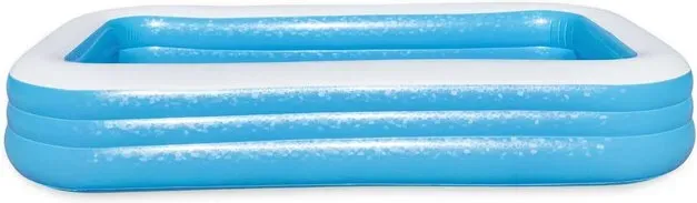 Bestway Familienpool, rechteckig, blau, 10' x 6' x 22
