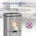 Homcom Sensor Silber Metall, 30x81x42 cm