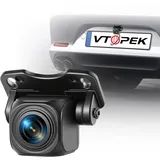 Vtopek Rückfahrkamera AHD 1080P Rückfahrkamera Auto Rückfahrkameras Nachrüsten 140° Weitwinkel Nachtsicht IP69K wasserdichte Nachtsicht Rückfahrkameras für Wohnmobil SUV Pickup Van