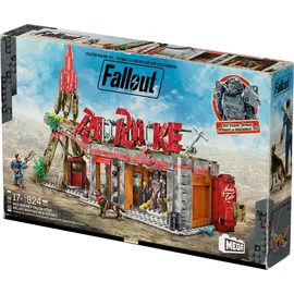 Mattel Fallout Red Rocket Bauspielzeug-Set mit 2 Figuren (824 Teile)
