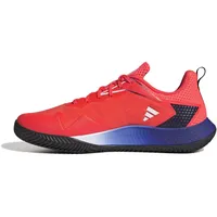 Adidas Herren Defiant Speed M Clay Shoes-Low (Non Football), Solar Red/FTWR White/Lucid Blue, 44 2/3 EU - 44 2/3 EU