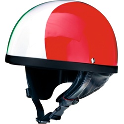 Redbike RB 510 Italia Jet helm, wit-rood-groen, L Voorman