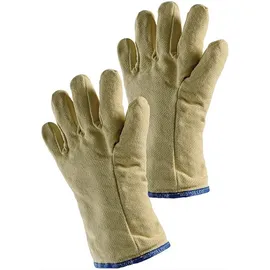 JUTEC Hitzeschutzhandschuhe 5-Finger m.Isolation Universalgröße natur Aramidgewebe