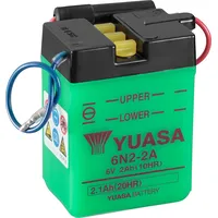 YUASA BATTERY 6N2-2A Batterie (Preis inkl. EUR 7,50 Pfand)