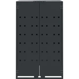 deluke Mülltonnenbox GORILO 276 x 117 x 79 cm anthrazit