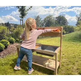 roba Outdoor+ Gartenküche "Fun" - braun