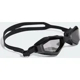 Adidas Unisex Ripstream Soft Swim Goggles, Black/Silver Metallic, One size