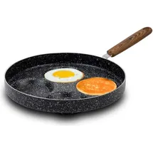 Nava Pfanne / Bratpfanne NATURE mit Granitbeschichtung für Spiegelei Pfannkuchen Omeletts 26 cm