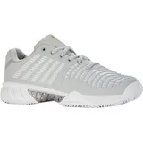K-Swiss Performance Damen Express Light 3 HB Tennis Shoe, Gray Violet/White/Lime Green, 37 EU