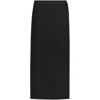 Betty Barclay Strickrock mit Seitenschlitzen in schwarz, | Gr.: