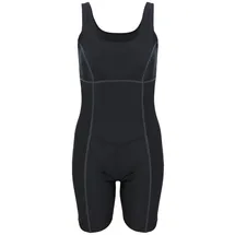 Aquarti Badeanzug Damen Schwarz/Graphit 40