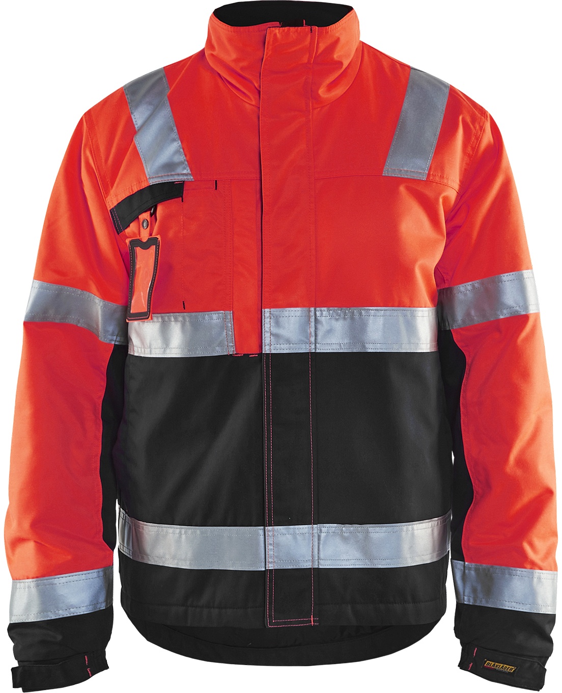 Blakläder® High Vis Winterjacke High Vis Gelb/Mittelgrau 4862 1811 - high vis rot/schwarz - 4XL