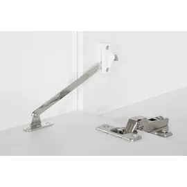 INOSIGN Sideboard INOSIGN "Sunrise", weiß (weißhg, ahorn pereira), B:200cm H:82cm T:40cm, FSC-zertifizierter Holzwerkstoff, Sideboards, Sideboard, Kommode mit 5 Türen und 1 Klapptür, Breite 200 cm