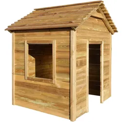 Spielhaus für den Garten 120x120x146 cm Kiefernholz