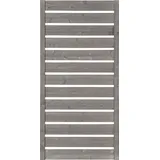 BM Massivholz BM Serie TYP 224 Stufenelement, 90 x 135cm, Fichte Hellgrau/Cremeweiß