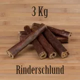 Kauzeit 3 Kg Rinderschlund Dörrfleisch Rinderdörrfleisch - wie Ochsenziemer Rinderohren