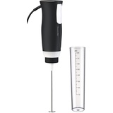 Rosenstein & Söhne Elektrischer Profi-Mini-Handmixer, Mixbecher-Aufsatz, 2 Stufen, 30 W