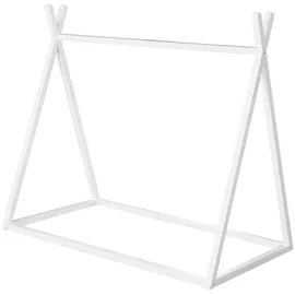 roba Kinderbett Tipibett 70 x 140 cm Holz weiß