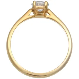 ELLI PREMIUM Elli Ring 925 Sterling Silber Verlobungsring in Gold | Gr.: 54