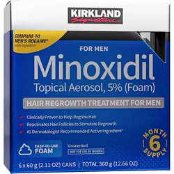 Minoxidil 5% Schaum (6 Monatsvorrat)