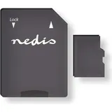 Nedis Speicherkarte microSDXC 128 GB Schreibgeschwindigkeit 90 Mbs Lesegeschwindigkeit: 45 Mbs Uhs I Inklusive Sd Adapter