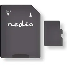 Nedis Speicherkarte microSDXC 128 GB Schreibgeschwindigkeit 90 Mbs Lesegeschwindigkeit: 45 Mbs Uhs I Inklusive Sd Adapter