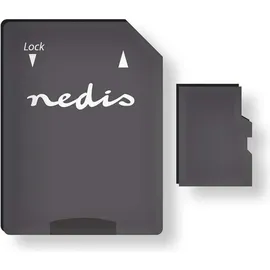 Nedis Speicherkarte microSDXC 128 GB Schreibgeschwindigkeit 90 Mbs Lesegeschwindigkeit: 45 Mbs Uhs I Inklusive Sd Adapter