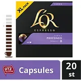 L'OR Lungo Profondo Kaffeekapseln 20 Stück à 5.2 g