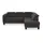 sit&more Ecksofa SIT & MORE "Belluci L-Form", grau (fango), B:249cm H:85cm T:195cm, Sofas, Ecksofa, inklusive Federkern, wahlweise mit Bettfunktion und Bettkasten
