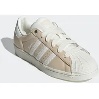 Sneaker ADIDAS ORIGINALS "SUPERSTAR" Gr. 42, off white, sand strata, cloud white Schuhe Sneaker