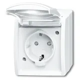 Busch-Jaeger Schuko-Steckdose 1 St. Weiß