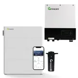 Speichernachrüstset Growatt SPA 8000TL3 BH 8kW Batteriewechselrichter mit 7,6 kWh Solarspeicher