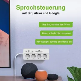 Offgridtec Steckdosenleiste 1,5 m Weiß 1 St.