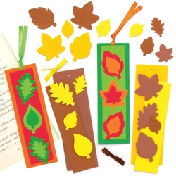 Herbst Lesezeichen Bastelsets  (pro Set 8) Bastelsets