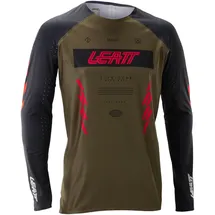 Leatt Gravity 5.0 Langarm-trikot - Race Brown L